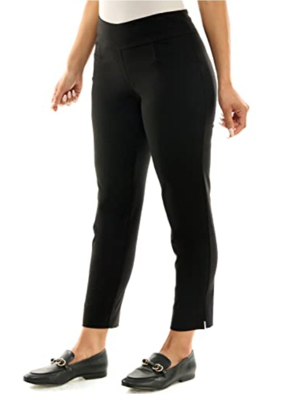 Zac & Rachel Pull-On Ankle Pants Slim Fit Millennium Fabric